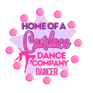 Home of a Candace Dance Co Dancer - yard sign