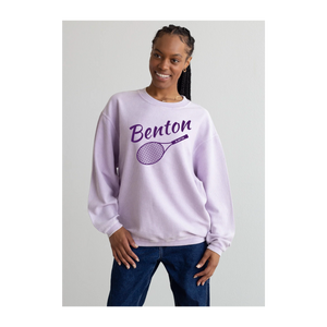 Benton Tennis- Logo Corded Crew