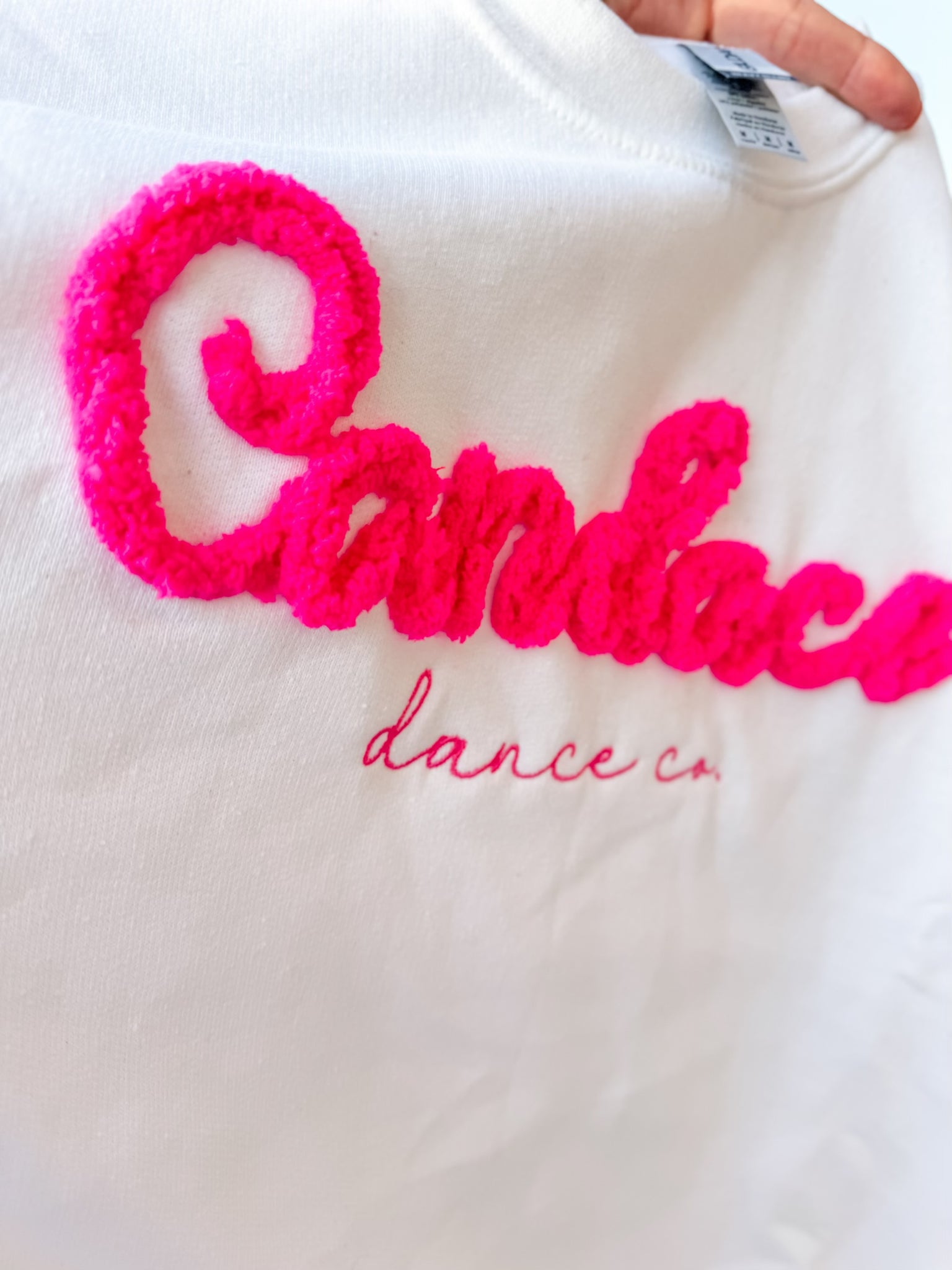 Candace Dance White Sweatshirt