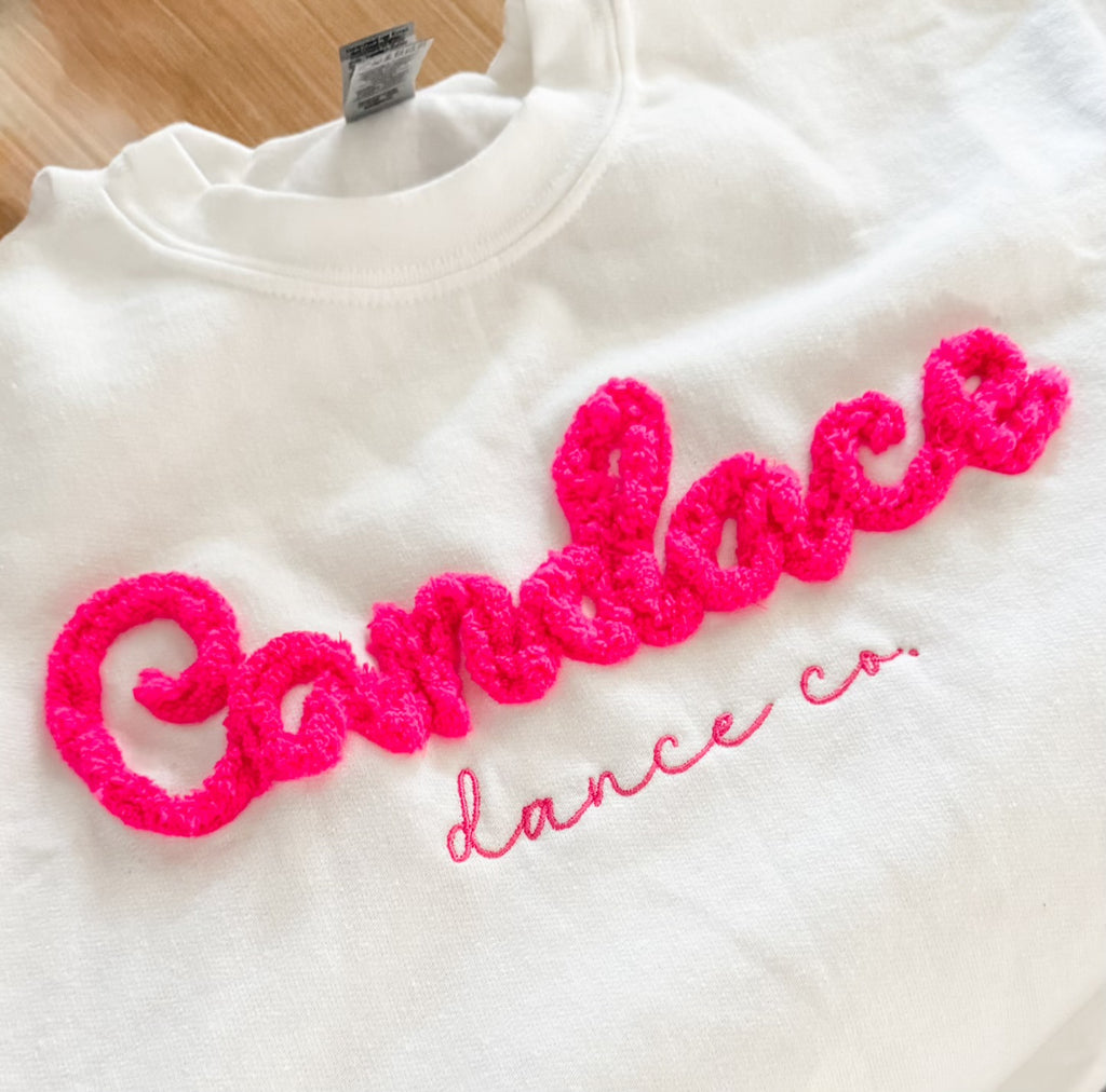 Candace Dance White Sweatshirt
